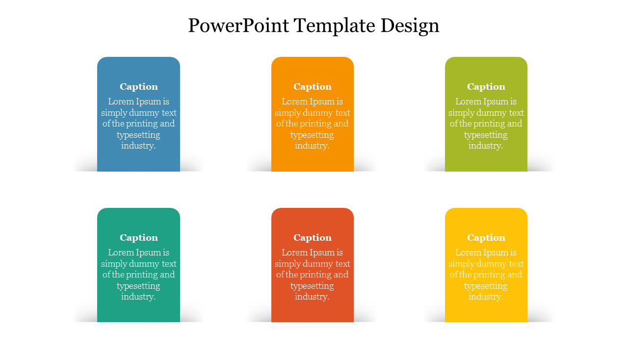 Free - Creative PowerPoint Template Design Presentation Slide